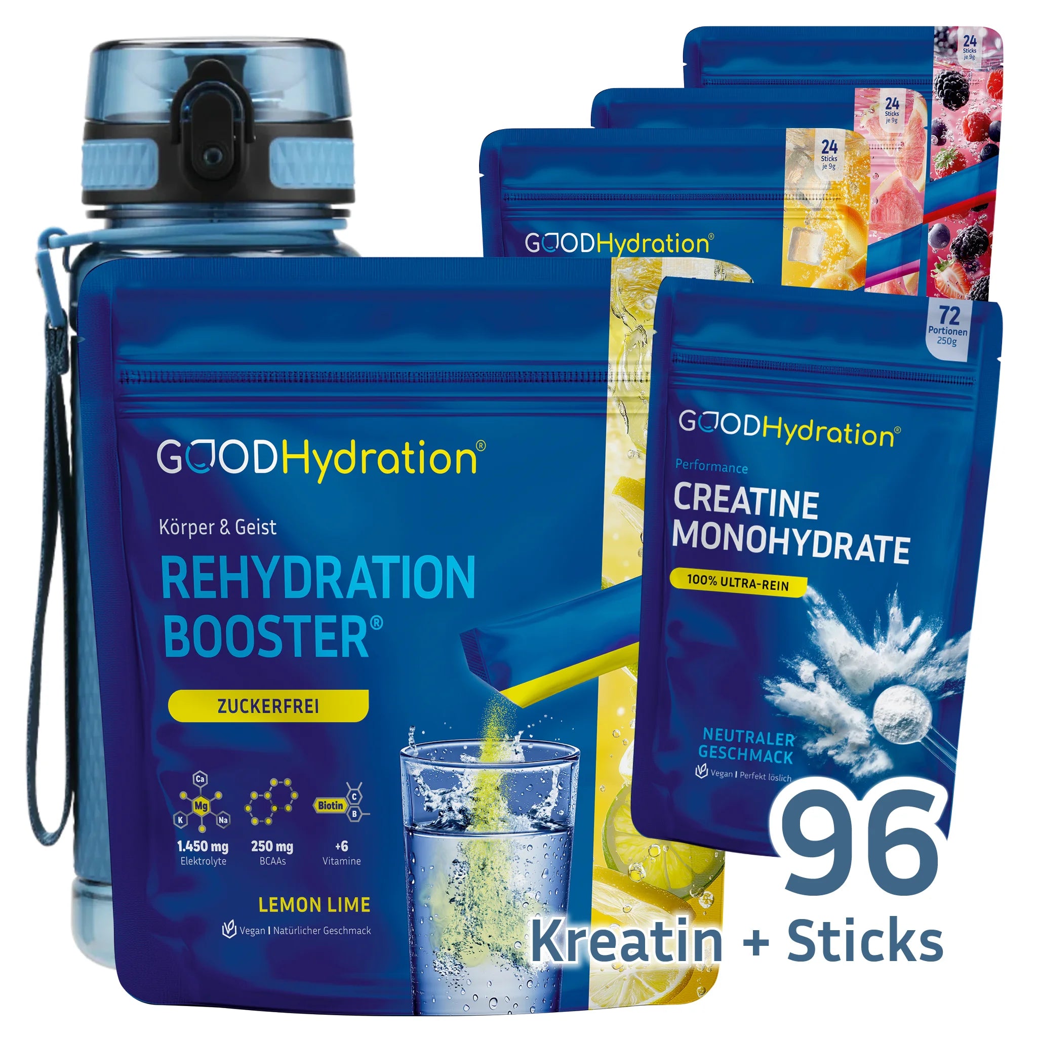 Das Athlete Bundle gibt es exklusiv nur hier. Es ist das beste Angebot mit dem größten Preisvorteil. Das Bundle ist für Athleten und Sportler mit großen Zielen.