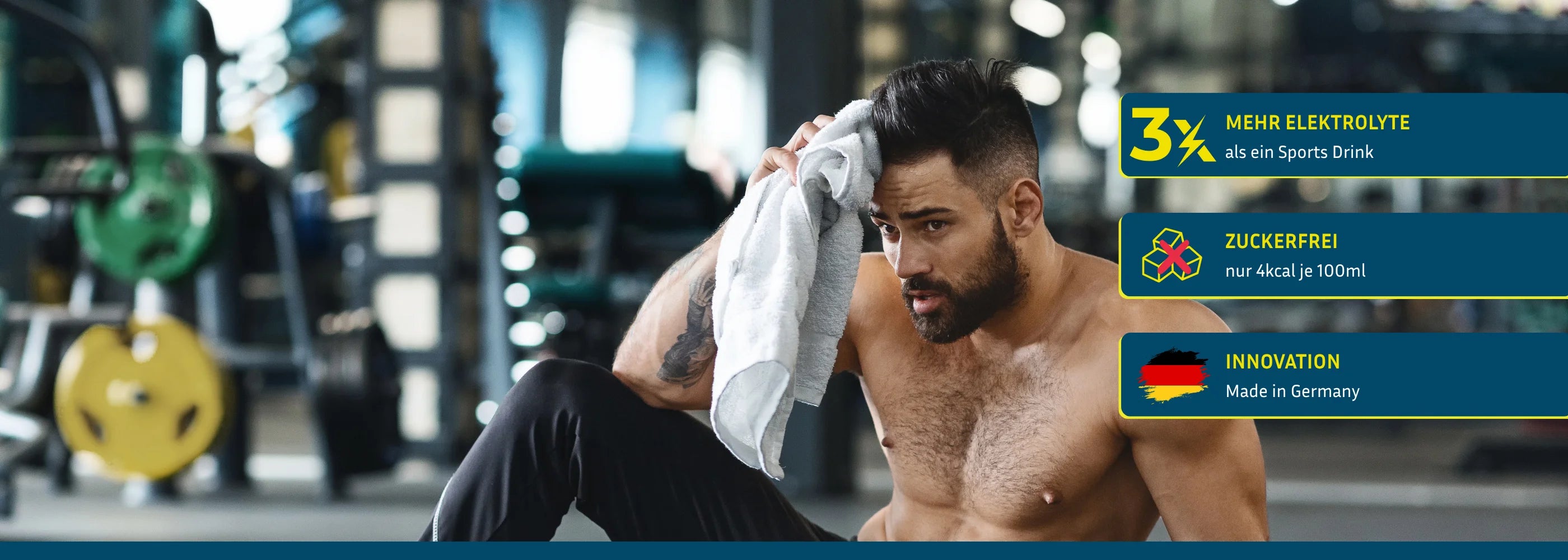 GOOD Hydration wurde gegründet von CrossFit- und Hyrox-Athleten, die genug von überzuckerten Sportgetränken hatten und eine bessere Alternative wollten. Hochdosiert und zuckerfrei.