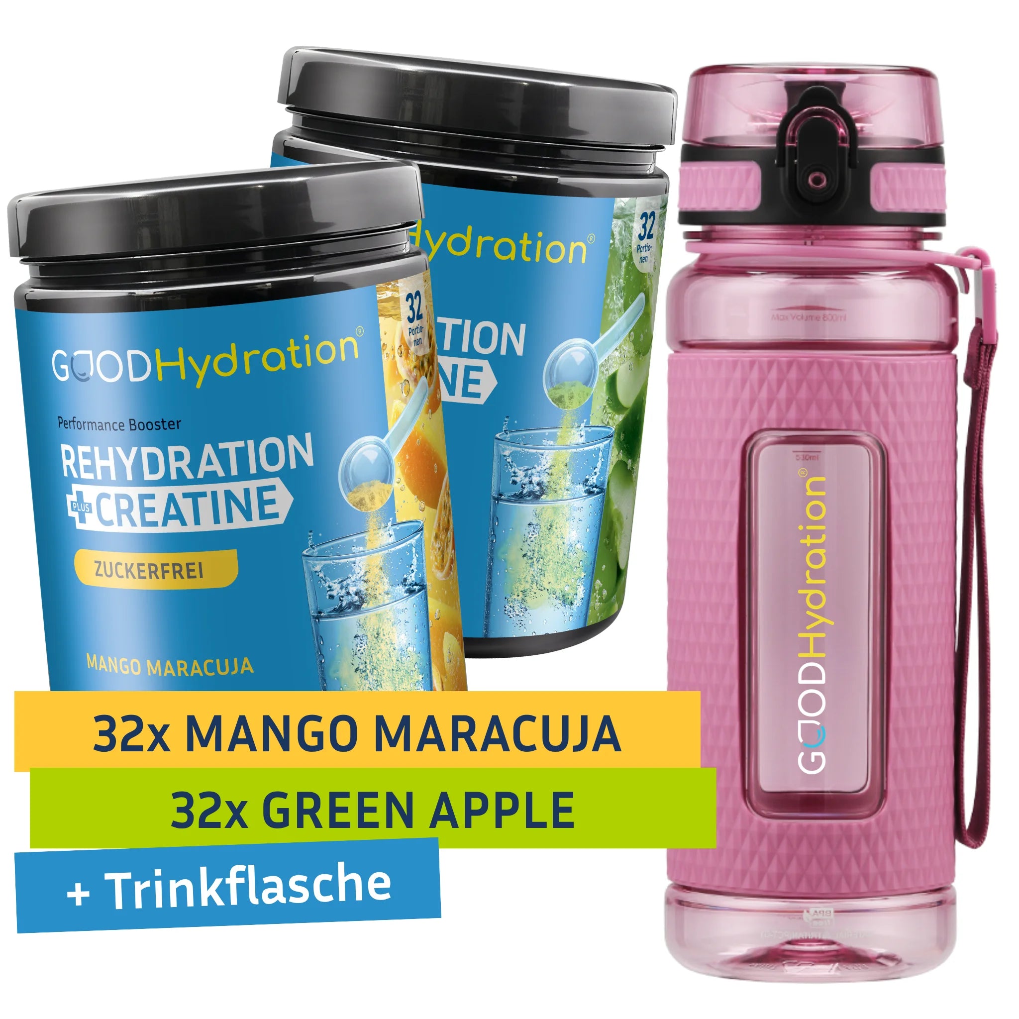 2 Big Packs + Flasche