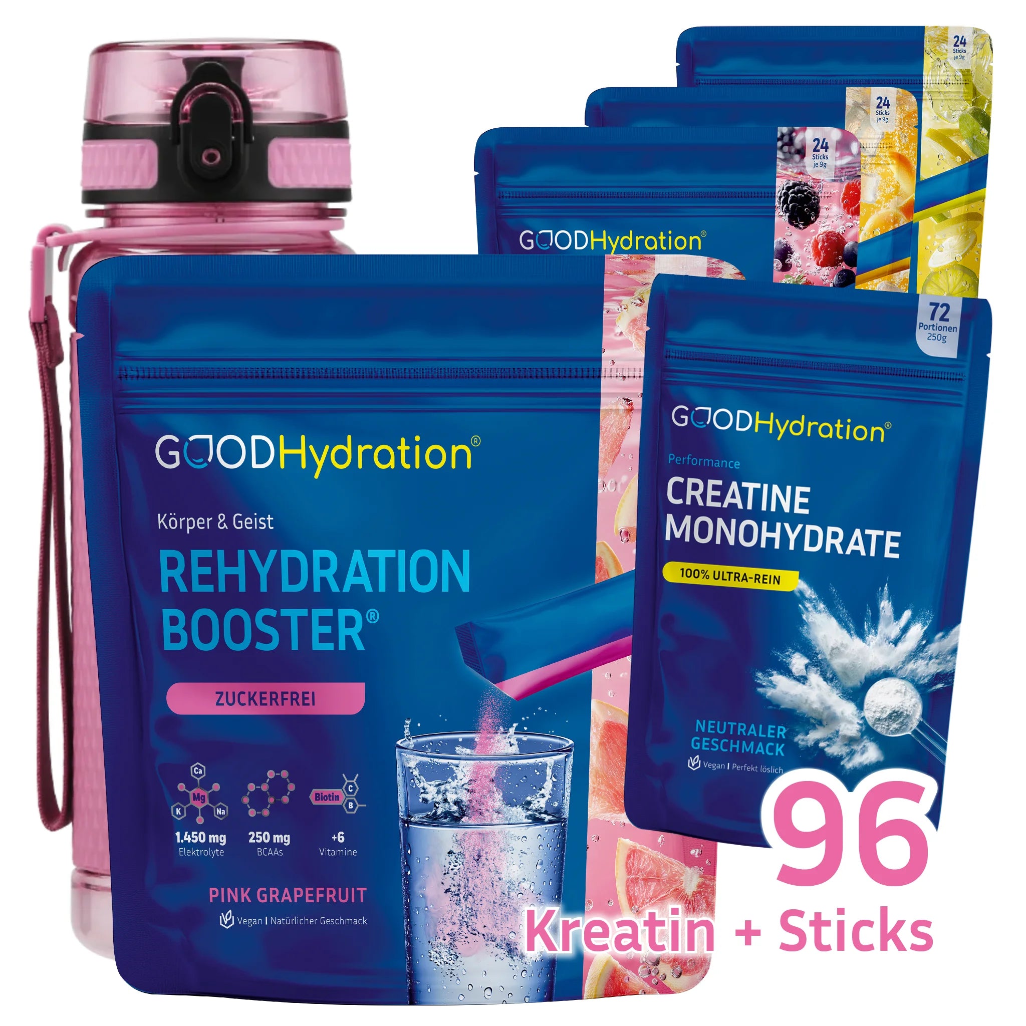 Das Athlete Bundle gibt es exklusiv nur hier. Es ist das beste Angebot mit dem größten Preisvorteil. Das Bundle ist für Athleten und Sportler mit großen Zielen.