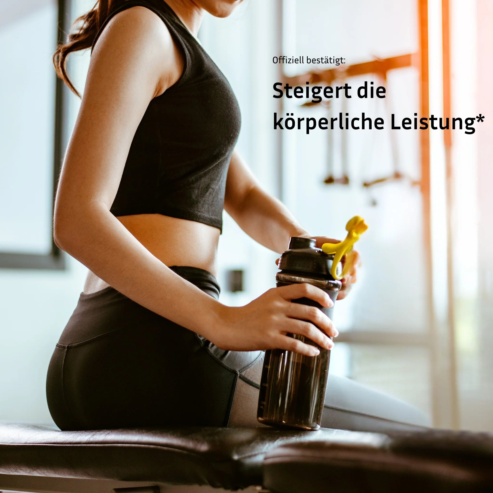 Kreatin steigert wissenschaftlich bewiesen die körperliche Leistungsfähigkeit.