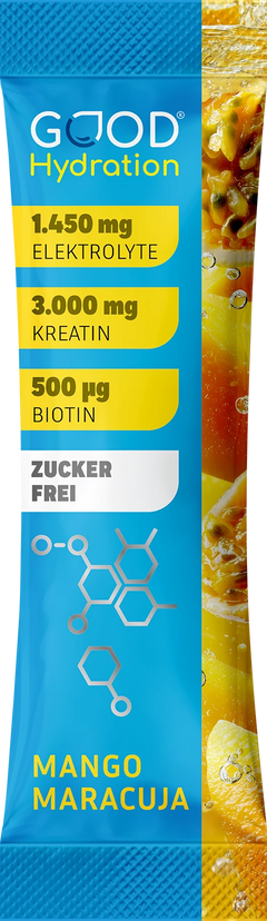 Rehydration plus KREATIN Mango Maracuja Stick