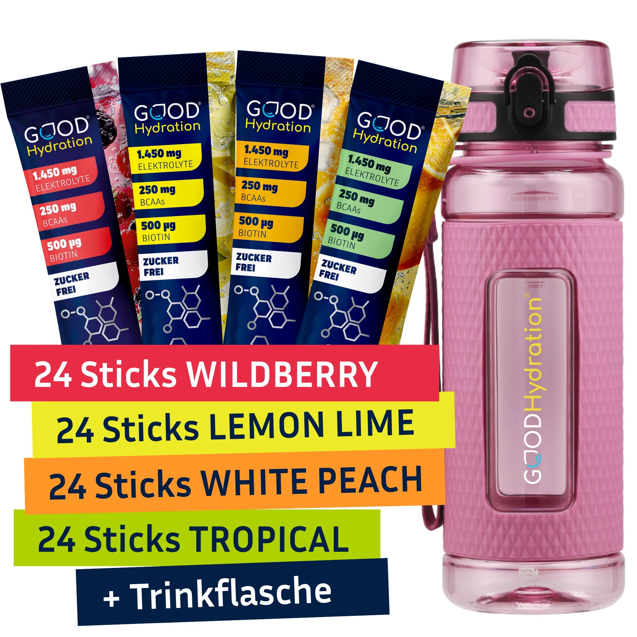 4x Bestseller + Flasche