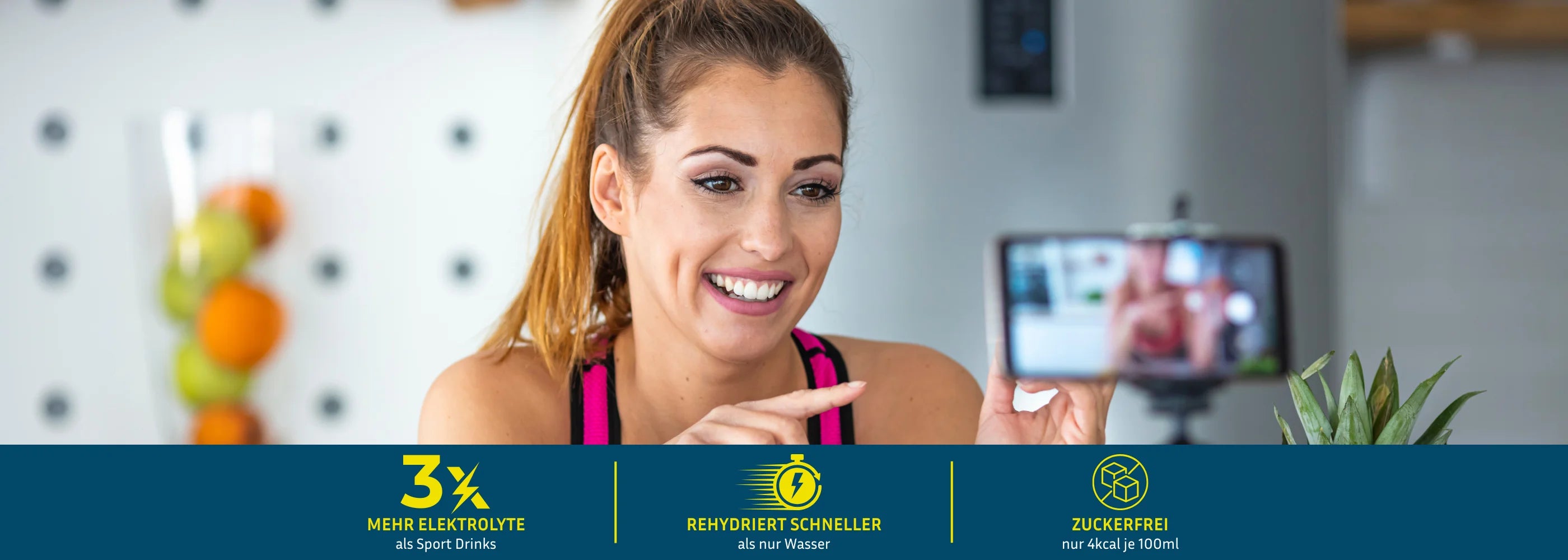 Bezahlte Partnerschaften mit Influencern und Creators für Rehydration, Sports Drinks, Elektrolyte, Vitamine. TikTok, Instagram, Facebook, YouTube, Twitch. Möglichkeit sich hier auf der Seite zu bewerben.