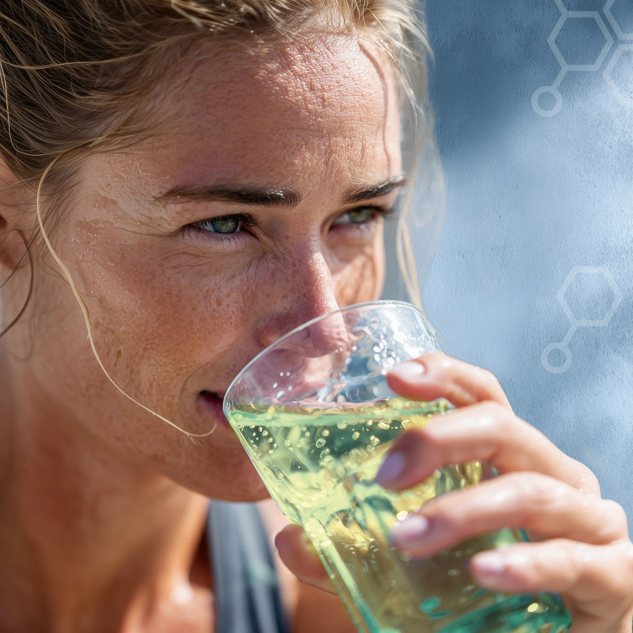 GOOD Hydration schmeckt erfrischen frisch und rehydriert sofort. Geeignet für Männer und Frauen nach dem Sport, auf der Arbeit, im Büro oder unterwegs.